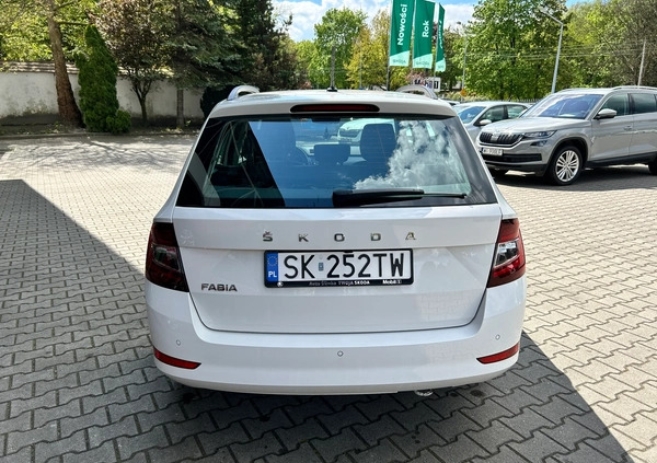 Skoda Fabia cena 54900 przebieg: 98461, rok produkcji 2021 z Katowice małe 379